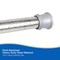 Kenney Mfg Twist & Fit No Tools Tension Shower Curtain Rod, 42-72in, Chrome KN609C/40HUS - alternate 4